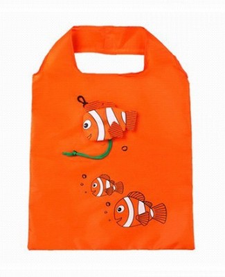 Nákupná taška Tropical fish oranžová