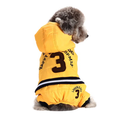 Obleček pre psa Sport Baseball žltý