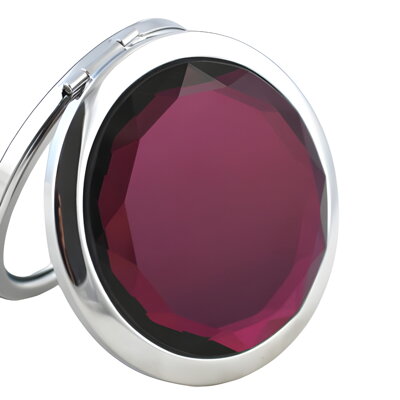 Kozmetické zrkadlo Z001 fialové Silver