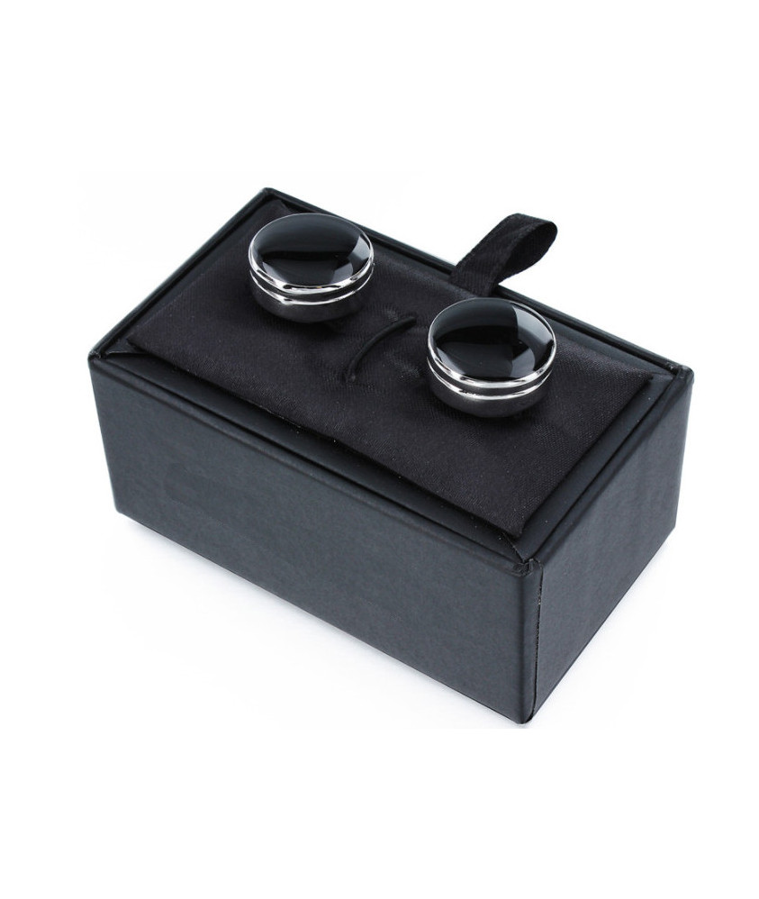 Ozdoba na gombíky košele XM423 Black