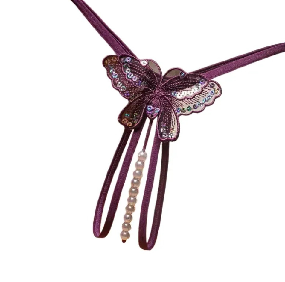 Erotické nohavičky Butterfly Pearl