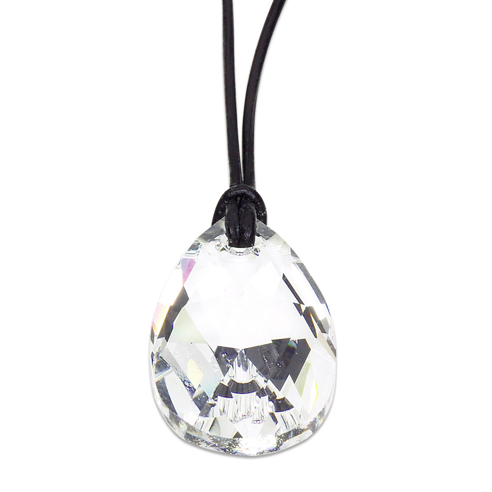 Prívesok Swarovski PEAR CRYSTAL 28 mm