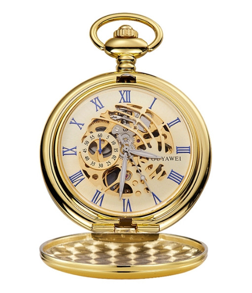 Vreckové hodinky OYW-01 Gold