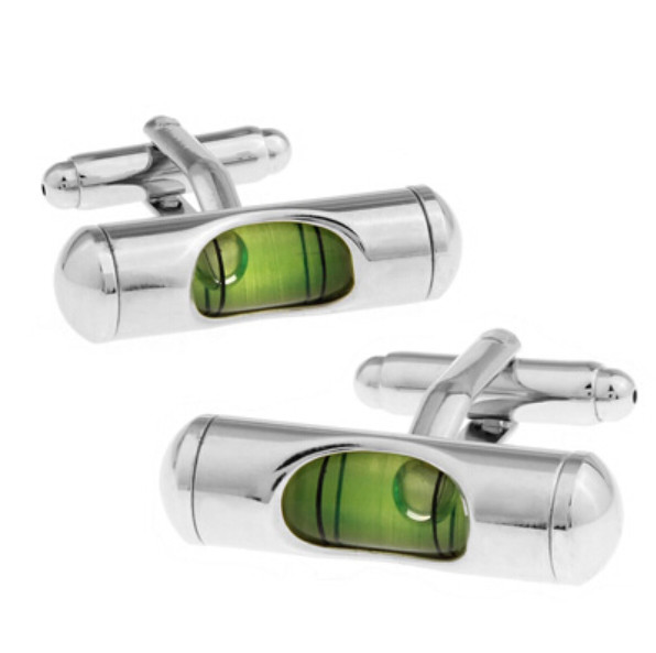 Manžetové gombíky - vodováha AM604