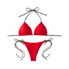 Dvojdielne bikiny 6603 červené