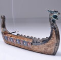 Držiak vonných tyčiniek Vikingská loď Drakkar V81265