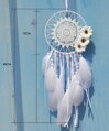 Lapač snov Flower White TR1765