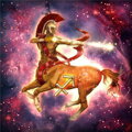 Diamantový obrázok Znamenie Strelca ♐