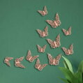 3D dekorácia Motýle HB012 Rose Gold