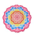 Kulatá plážová deka - Mandala 05