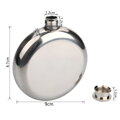 Guľatá ploskačka set Hip Flask 150ml