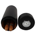 Humidor na cigary cestovný čierny