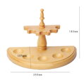 Stojan na fajky Muxiang® Light Brown 5