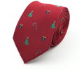 Vianočná kravata Viola Red 8137-34 