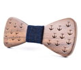 Drevený motýlik Miranda Marinero Navy Blue