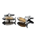 Manžetové gombíky Gold Fishbone