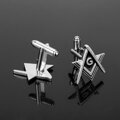 Manžetové gombíky Freemasonry Masonic Symbol