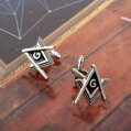 Manžetové gombíky Freemasonry Masonic Symbol