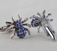 Manžetové gombíky Blue Spider