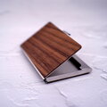 Púzdro na karty Walnut Wood
