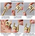 Benzínový zapaľovač Retro Pipe Lighter