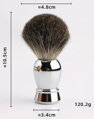 Štetka na holenie Pure badger D816