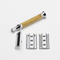 Timor Walnut Wood Closed Comb, strojček na holenie