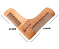 Miranda Hrebeň pre úpravu brady Double Wood BZ001