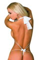 Erotický G-string Babydoll White