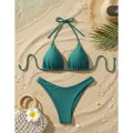 Elegantné zelené dvojdielne bikiny 6602