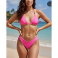Elegantné ružové dvojdielne bikiny 6602