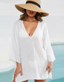 Plavky G-string Beachwear P146 white