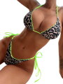 Dvoudielne plavky Leopard SW242 Green
