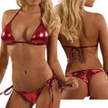 Plavky G-string Beachwear red