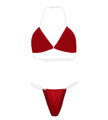 Plavky G-string Beachwear P146 Red