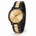 Kovový remienok na hodinky PD304 Black-Gold