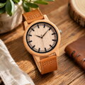 Drevene hodinky Bobo Bird 45mm-A16