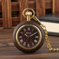 Vreckové hodinky Antique Wooden Watch P2138