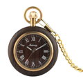 Vreckové hodinky Antique Wooden Watch P2138