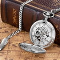 Vreckové hodinky OYW-01 Silver