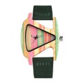 Dámské hodinky Triangle Bamboo 7055BL