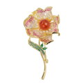 Brošňa Gold Flower AM622