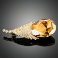 Brošňa Gold Crystal