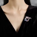 Brošňa Líška L2021 Gold rose