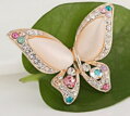 Brošňa Motýl Papillon Apricot BP0001