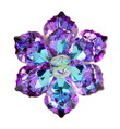 Brošňa Flower BM734 Purple