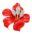 Miranda Brošňa Flower BP0006 červená