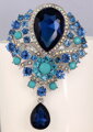 Miranda Brošňa Crystal Water Drop 4B9225 Blue