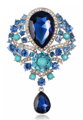 Miranda Brošňa Crystal Water Drop 4B9225 Blue