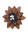 Brošňa Miranda Wooden Flower 11-12